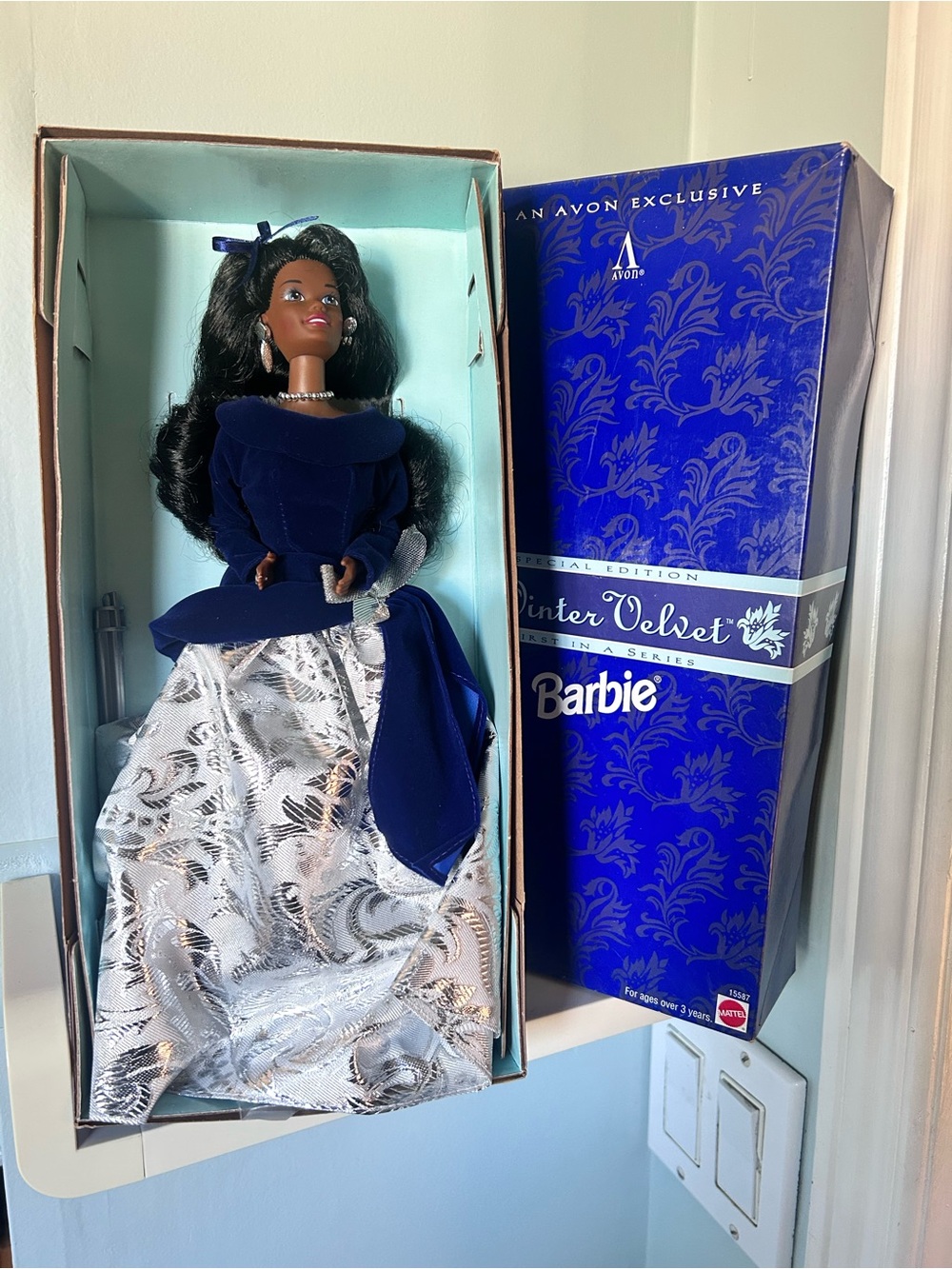 Winter velvet Avon Barbie